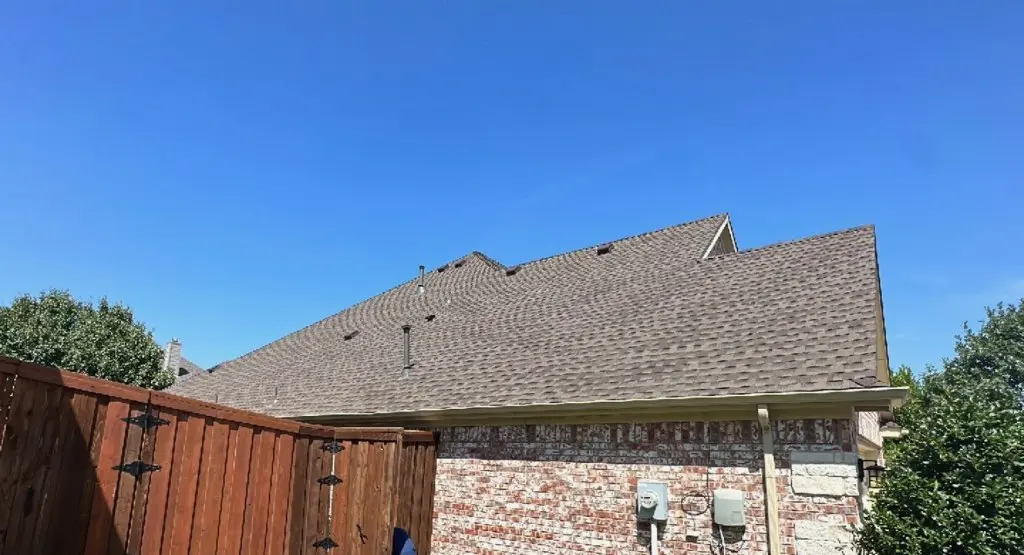 Completed roof replacement project in Fox Crossing